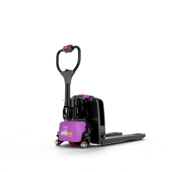 Transpaleta eléctrica de operador a pie – con rueda de apoyo | PTL 1.5 | 685 x 1150 mm | AntOn by Jungheinrich