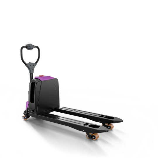 Transpaleta eléctrica de operador a pie – con rueda de apoyo | PTL 1.5 | 685 x 1150 mm | AntOn by Jungheinrich